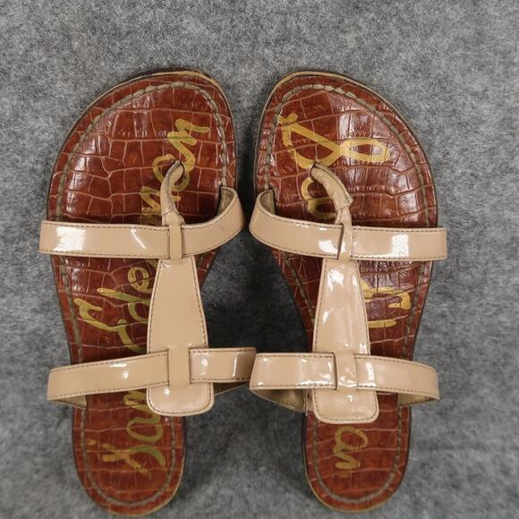 Sam Edelman Shoes Womens 6.5 Sandal Fashion Flats Slip On Kira Flip Flop T Strap - Picture 6 of 11